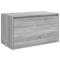 vidaXL szürke sonoma színű szerelt fa előszobapad 80 x 40 x 45 cm